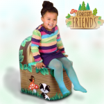 Masuta Ciupercuta moale Prietenii Padurii cu Soft Touch - Forest Friends